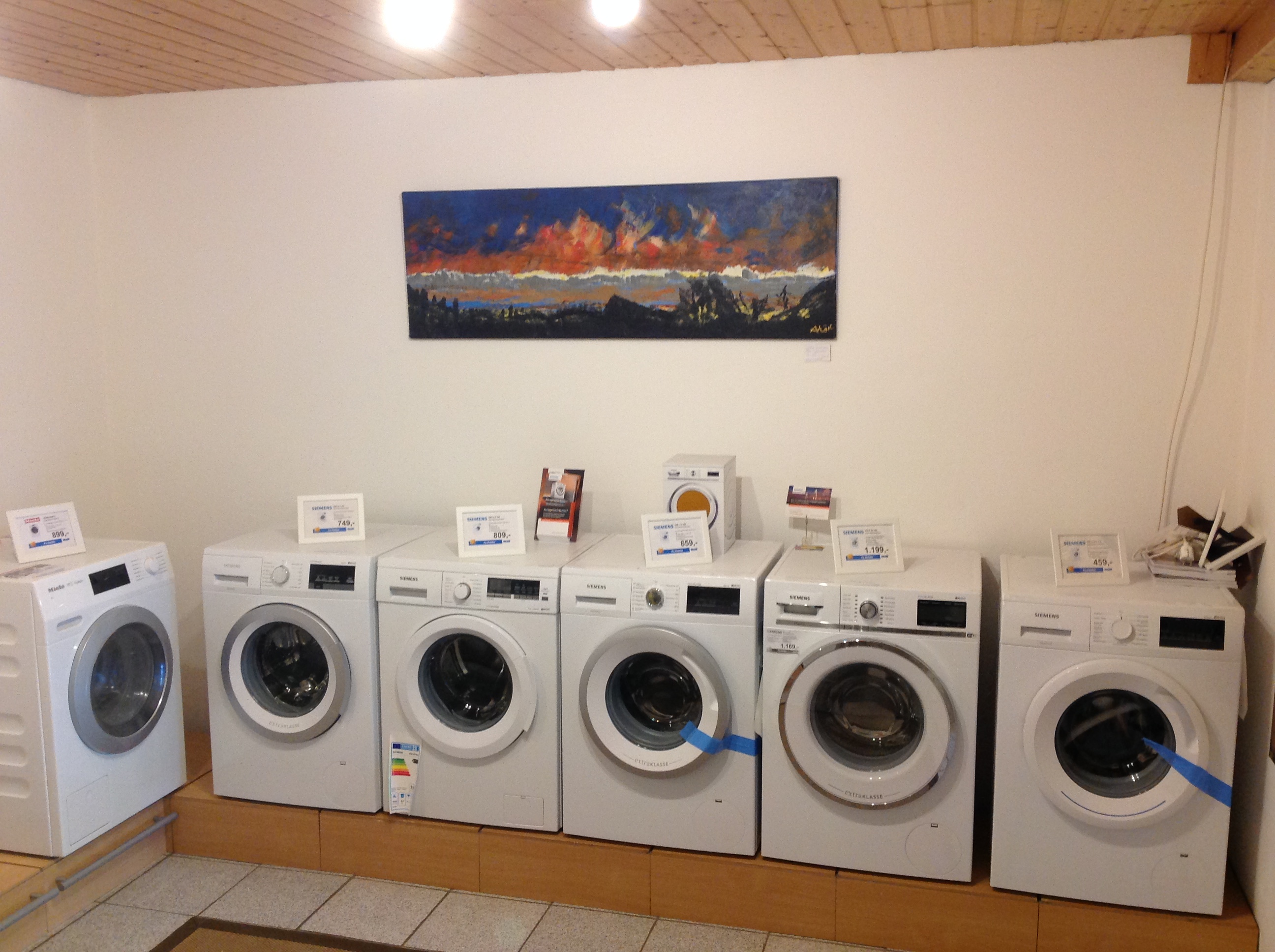 Wir bieten ihnen eine große Auswahl an Markengeräten