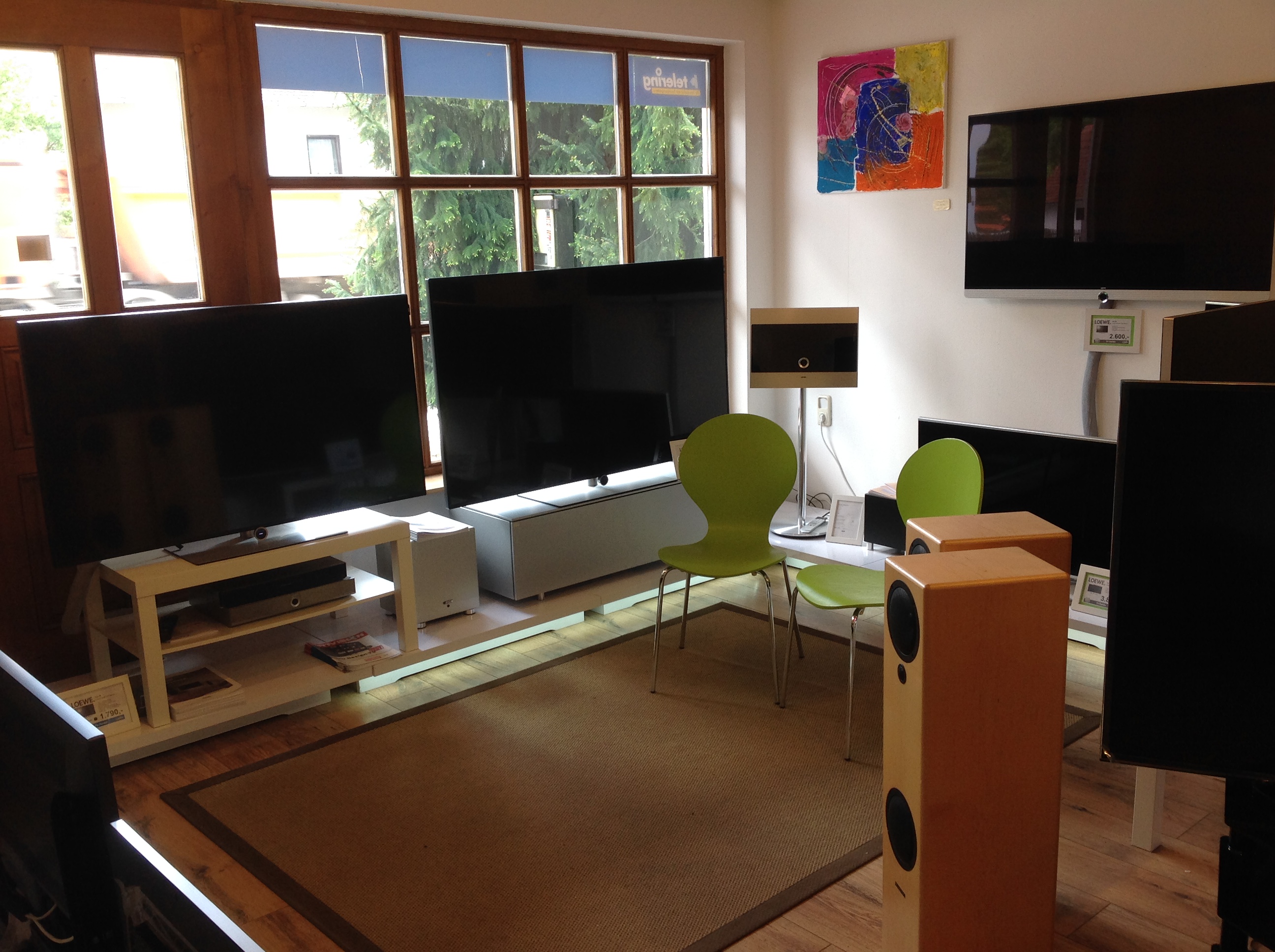 Hier können Sie bequem auswählen ...